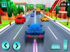 Car Racing in Fast Highway Traffic