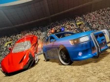 Real Car Demolition Derby Racing Game